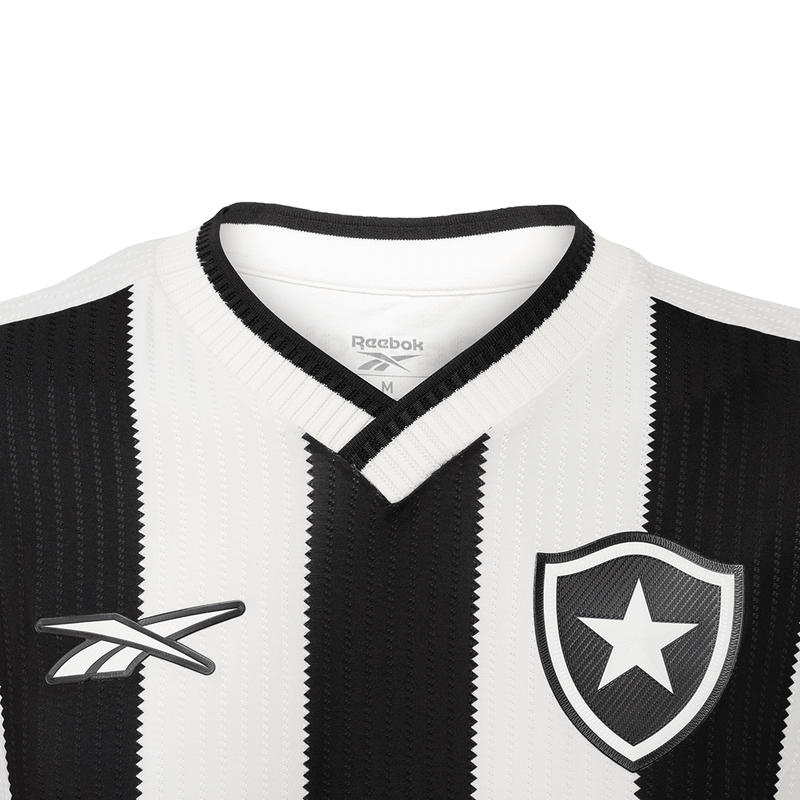 Camisa Botafogo Home 24/25 - Jogador Preta e Branca