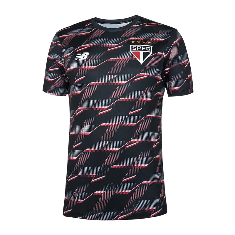 Camisa São Paulo Pré-Jogo Jogador 24/25 - Preta