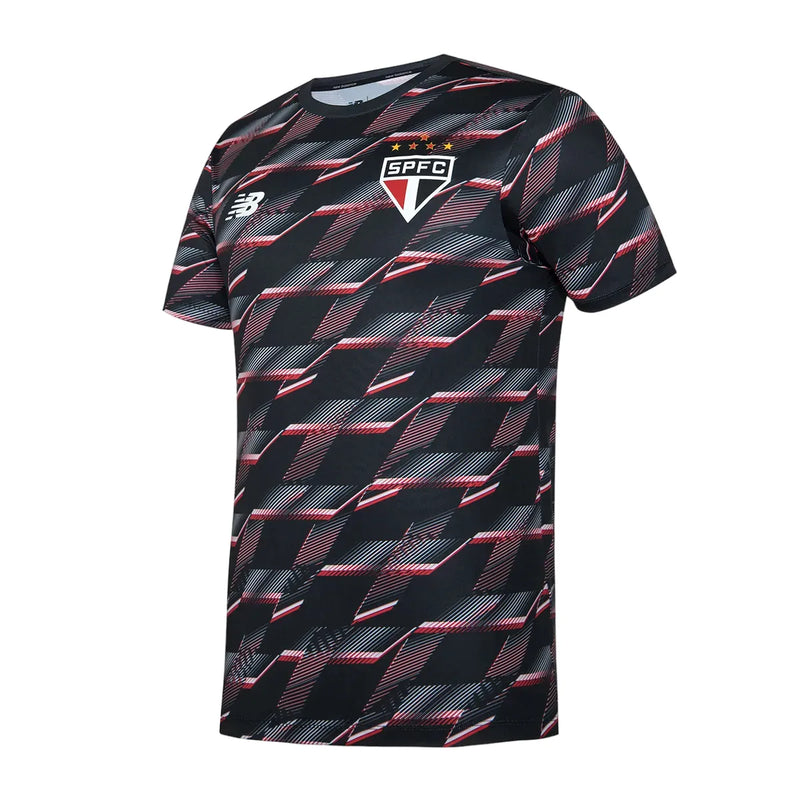 Camisa São Paulo Pré-Jogo Jogador 24/25 - Preta