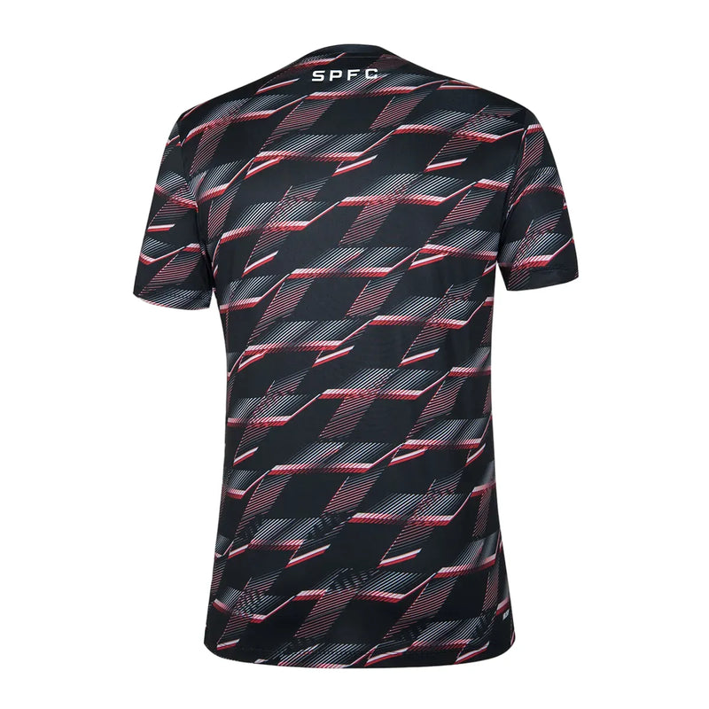 Camisa São Paulo Pré-Jogo Jogador 24/25 - Preta