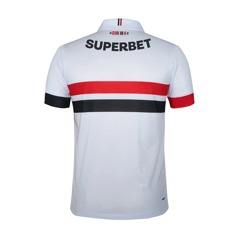 Camisa São Paulo Home 24/25 Jogador Branca - C/ Patrocínio