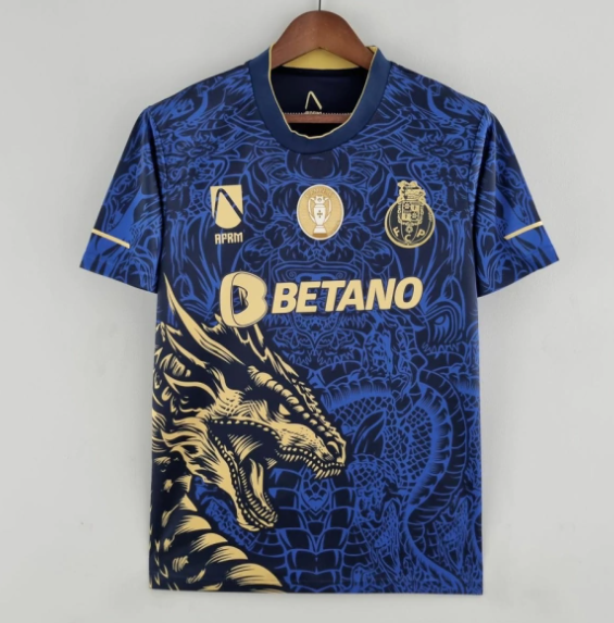 Camisa Porto Dragão 22/23 Azul - Edição Limitada