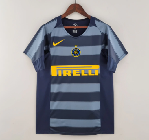 Camisa Inter de Milão 04/05 Retrô - Azul