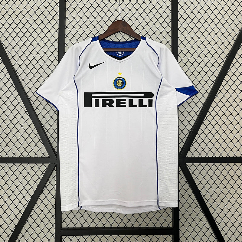 Camisa Inter de Milão 04/5 Retrô - Branca