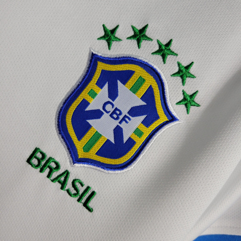 Camisa Brasil Third 2019 Feminina - Branca