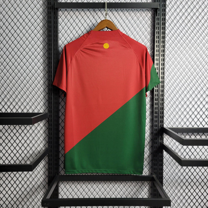 Camisa Portugal Home 2022 - Vermelha