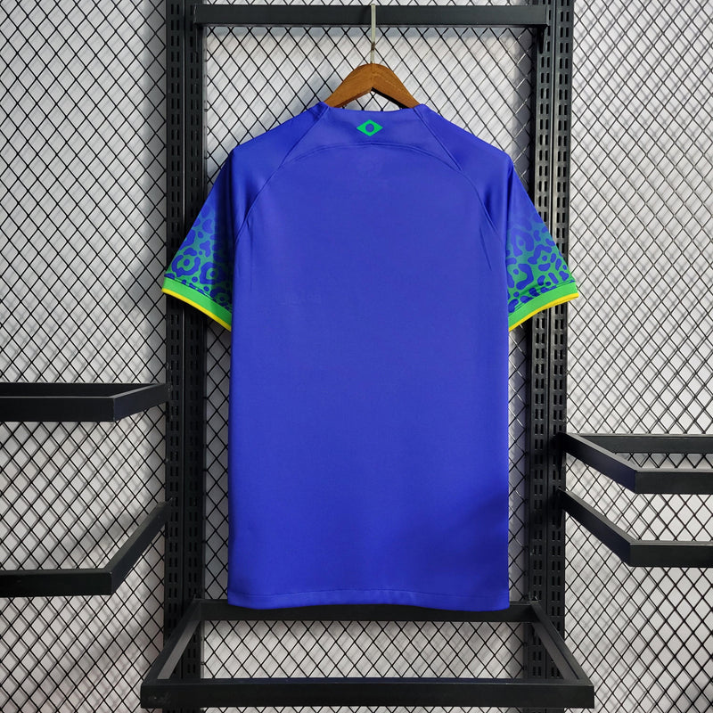 Camisa Brasil Away 2022 Torcedor - Azul