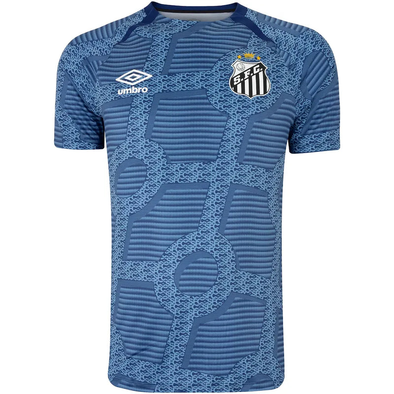 Camisa Santos Pré Jogo 24/25 - Azul