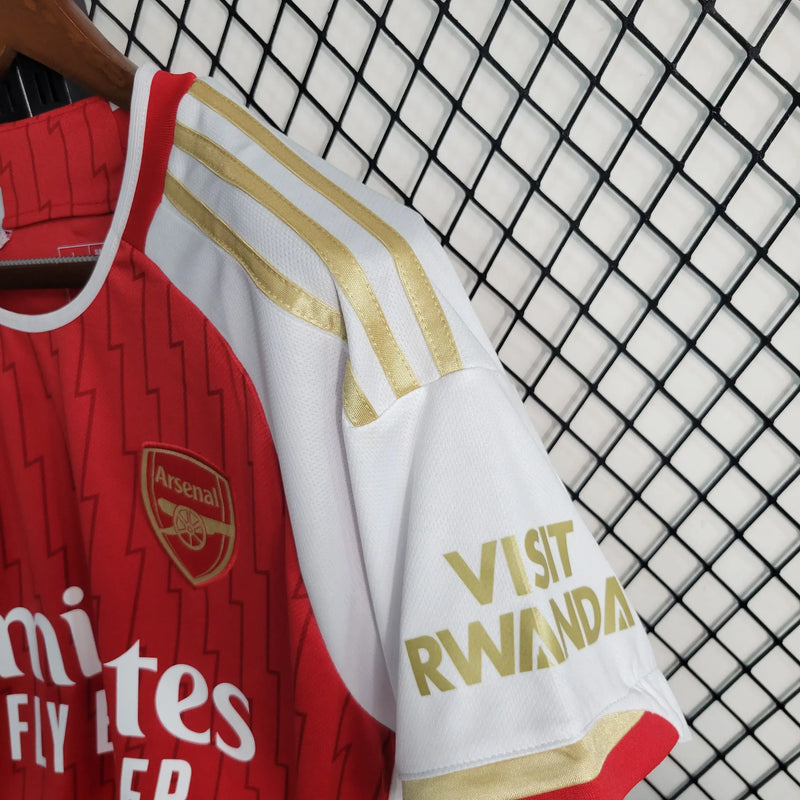 Camisa Arsenal Home 23/24 - Vermelha