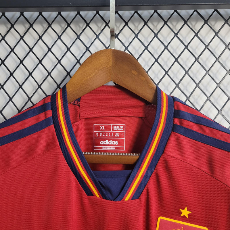 Camisa Espanha Home 2022 - Vermelha