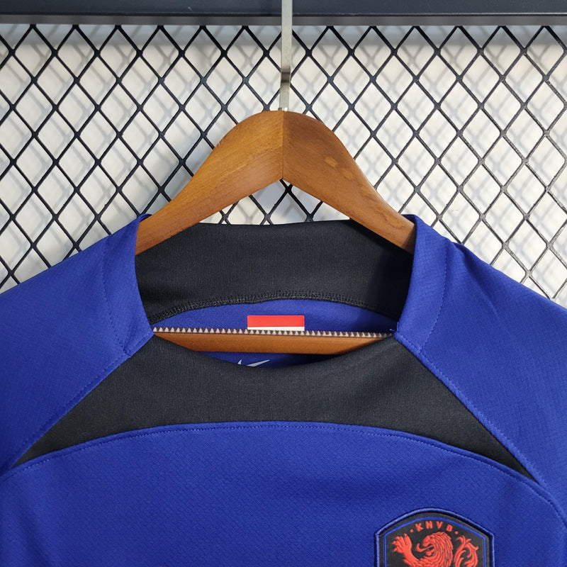 Camisa Holanda Away 2022 - Azul