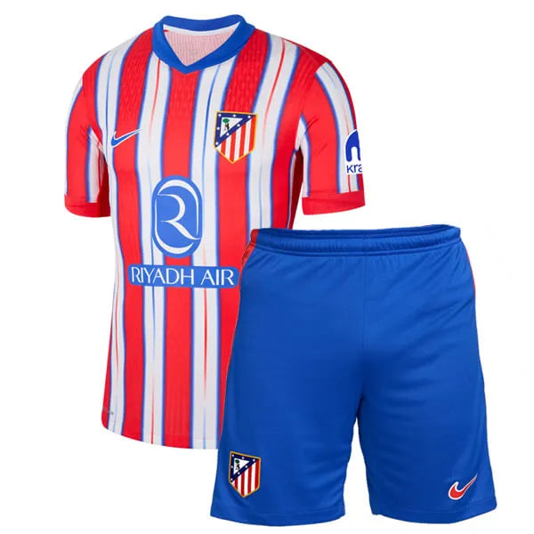 Conjunto Infantil Atlético de Madrid I 24/25 - Branco e Vermelho