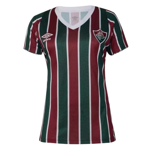 Camisa Fluminense Feminina Home 24/25 - Vinho e Verde