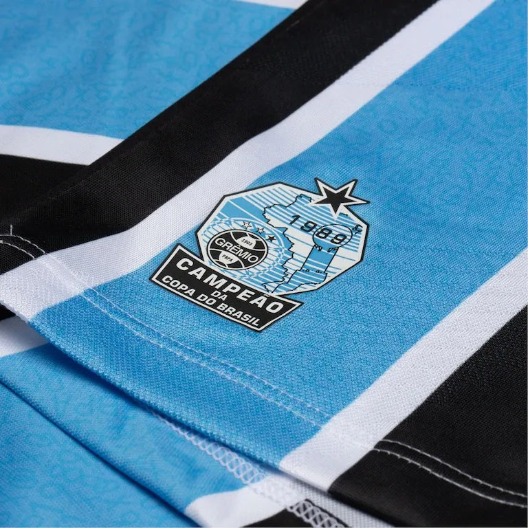 Camisa Grêmio Home 24/25 Jogador - Azul e Preta