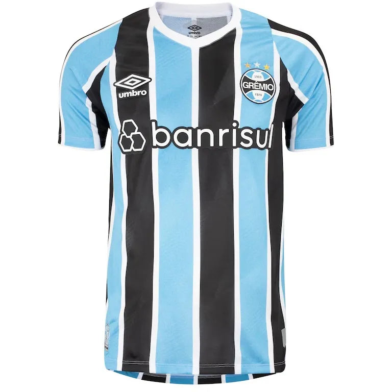 Camisa Grêmio Home 24/25 Jogador - Azul e Preta