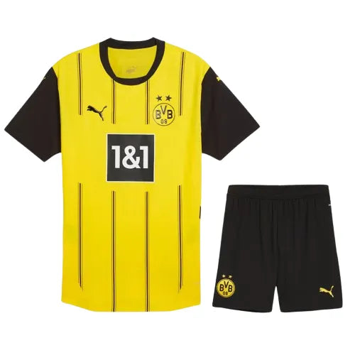 Conjunto Infantil Borussia Dortmund I 24/25 - Amarelo