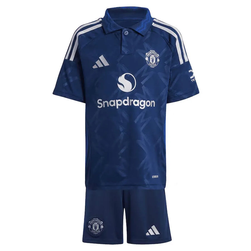 Conjunto Infantil Manchester United II 24/25 - Azul