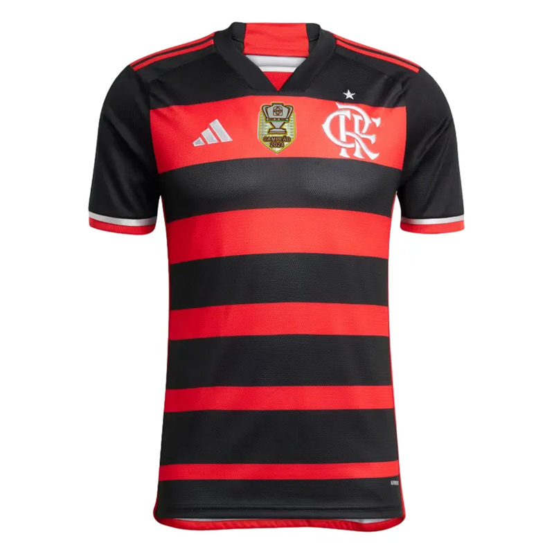 Camisa CRF Home 24/25 Torcedor - Preta e Vermelha