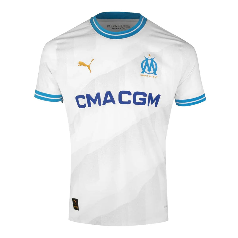 Camisa Olympique de Marseille Home 23/24 - Branca