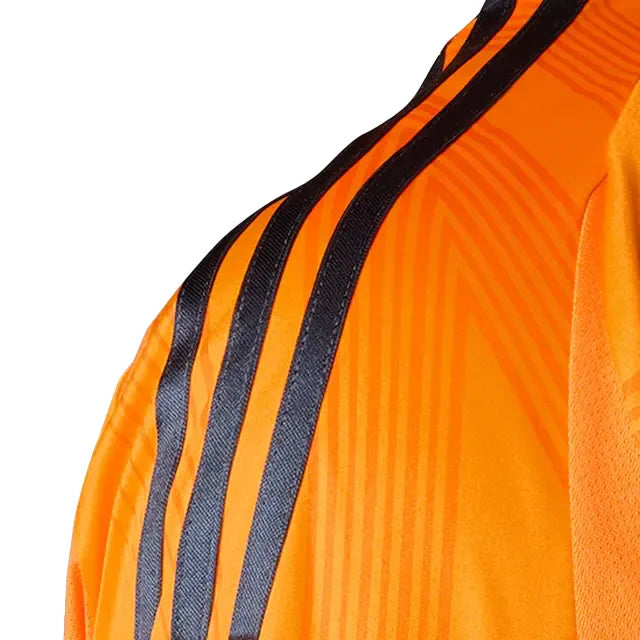 Camisa Real Madrid Away 24/25 Manga Longa - Laranja