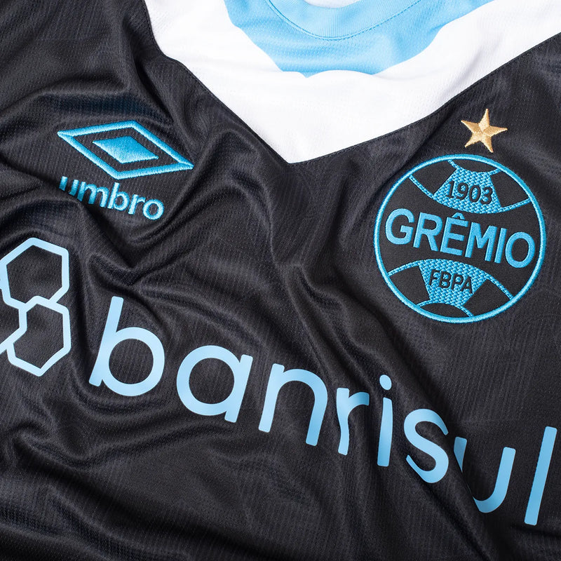 Camisa Grêmio Third 24/25 Jogador - Preta