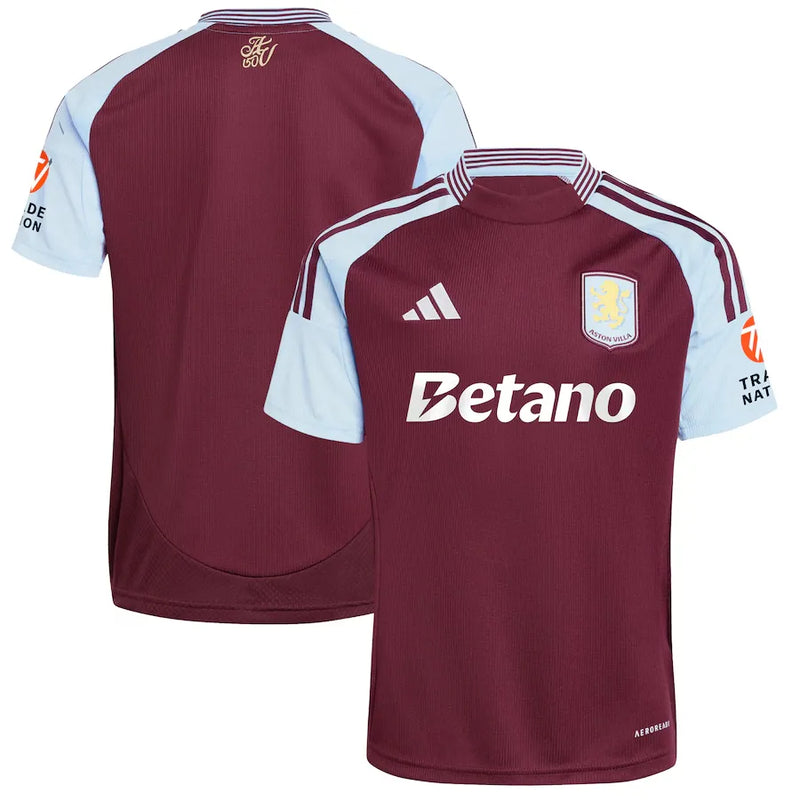 Camisa Aston Villa Home 24/25 - Vinho