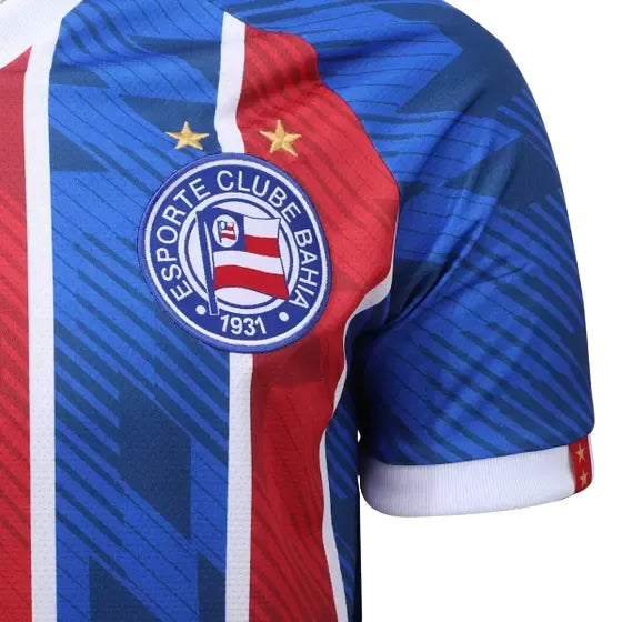 Camisa Bahia Away 23/24 - Azul e Vermelha