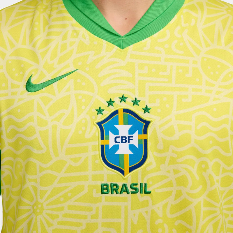 Camisa Brasil Home 2024 - Amarela