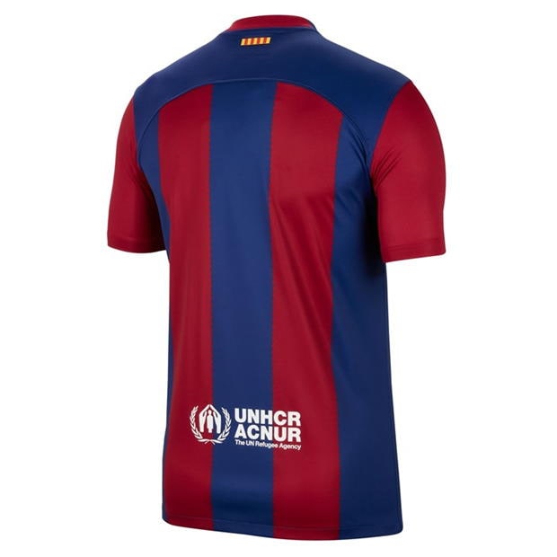 Camisa Barcelona Home 23/24 Jogador - Azul e Vermelha