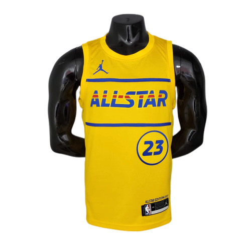 Camisa Regata All Star NBA 2021 Amarela - Nike - Masculina