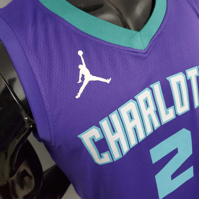 Camisa Regata Charlotte Hornets Roxa - Nike - Masculina