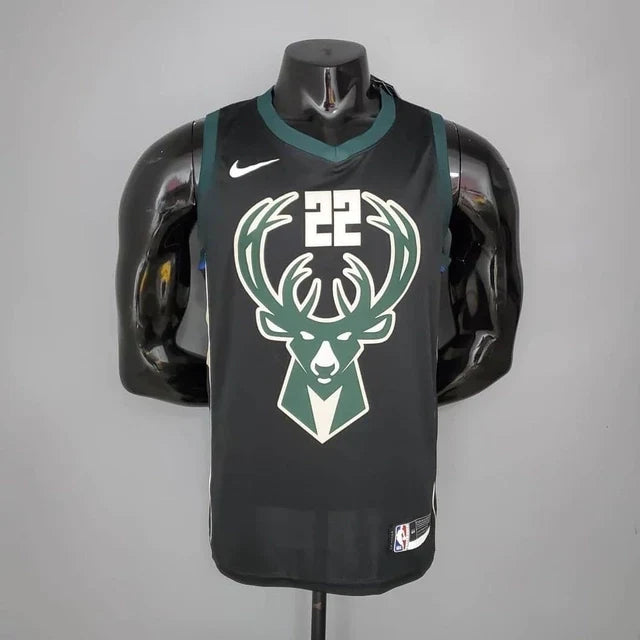 Camisa Regata NBA Milwaukee Bucks Preta - Nike - Masculina