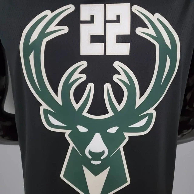 Camisa Regata NBA Milwaukee Bucks Preta - Nike - Masculina