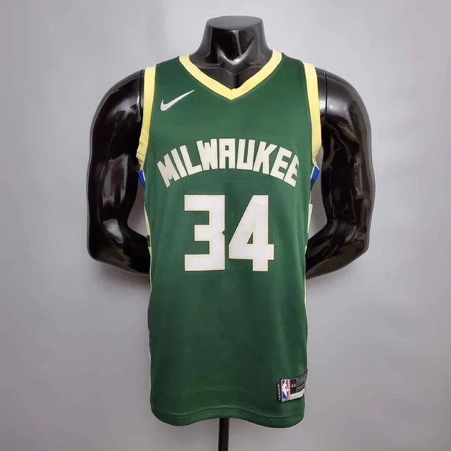 Camisa Regata NBA Milwaukee Bucks Verde - Nike - Masculina