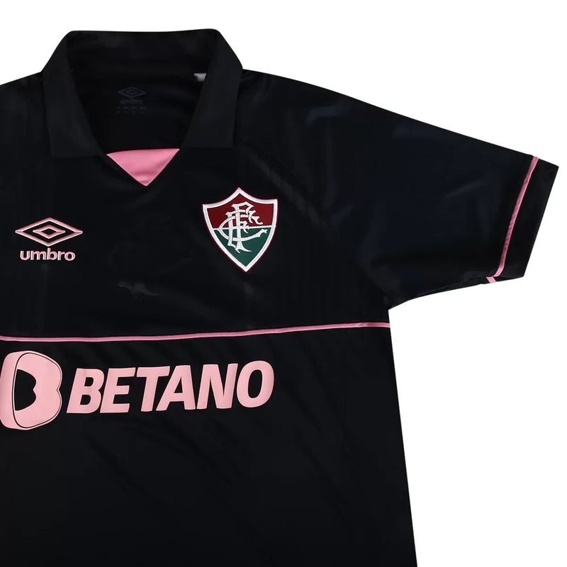 Camisa Fluminense Goleiro 23/24 - Preta e Rosa