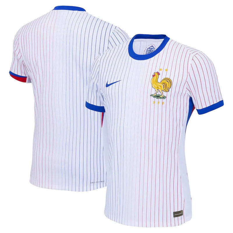 Camisa França Away 2024 Jogador - Branca