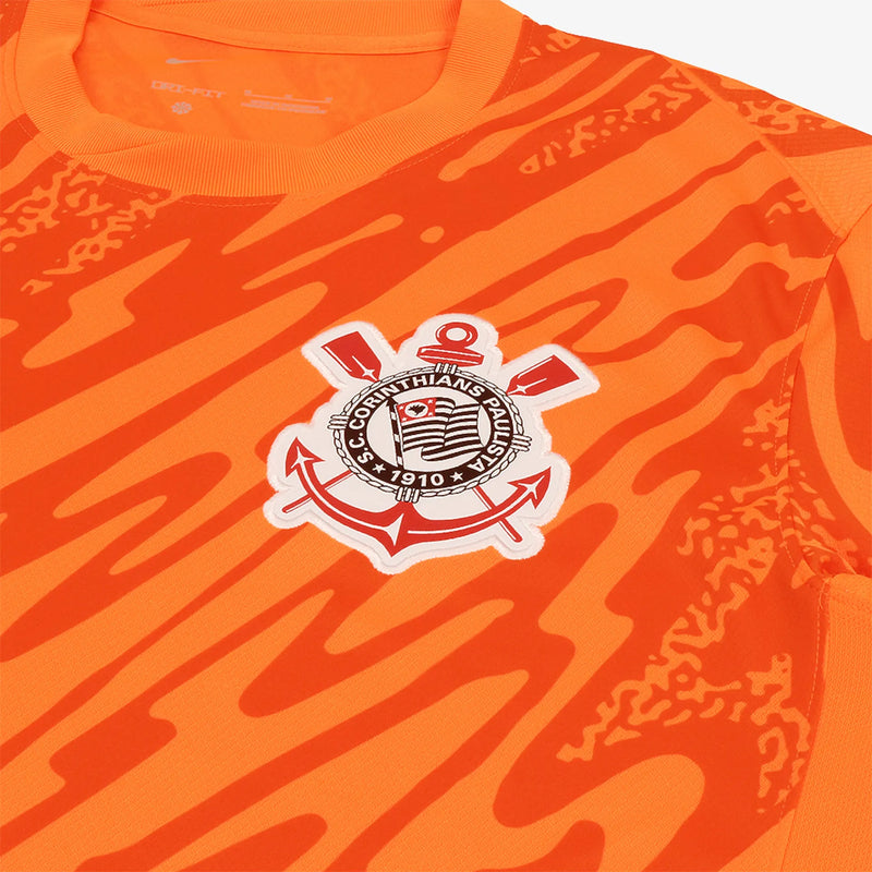 Camisa Corinthians Goleiro 24/25 - Laranja