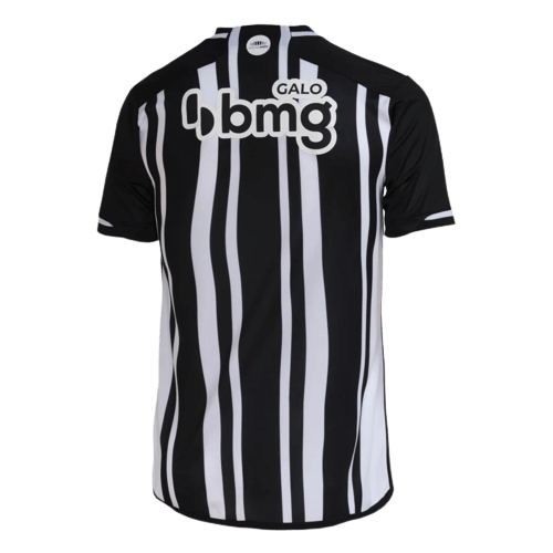 Camisa Atlético Mineiro Home 23/24 - Preta e Branca