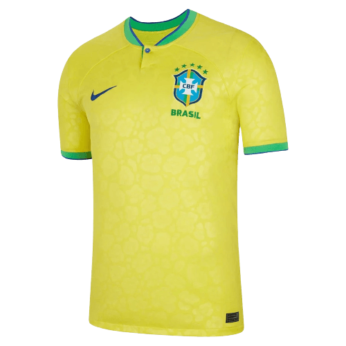 Camisa Brasil Home 2022 - Amarela