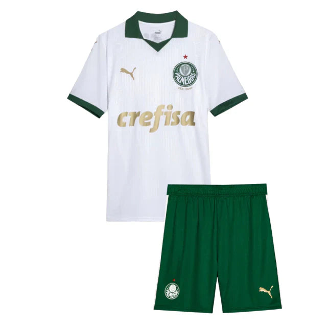 Conjunto Infantil Palmeiras II 24/25 - Branca