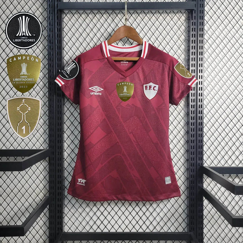 Camisa Fluminense Third 22/23 Feminina - Grená