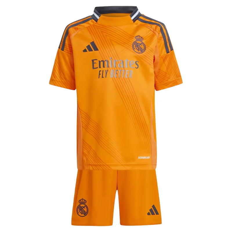 Conjunto Infantil Real Madrid II 24/25 - Laranja