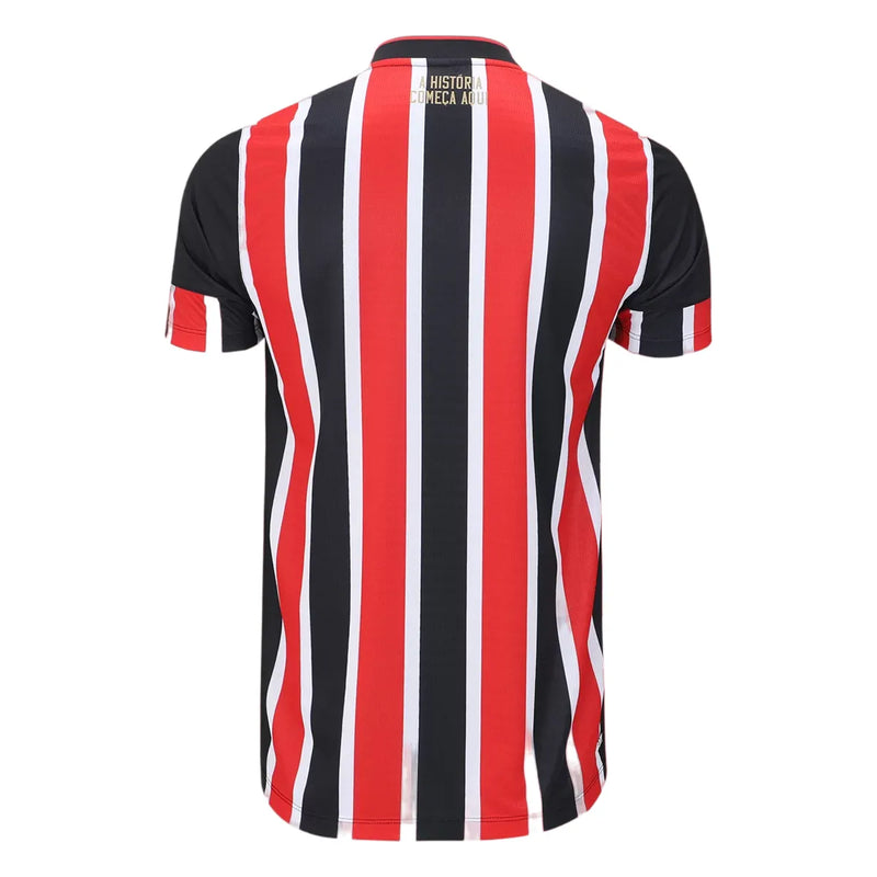 Camisa São Paulo Away 24/25 - Jogador Vermelha e Branca