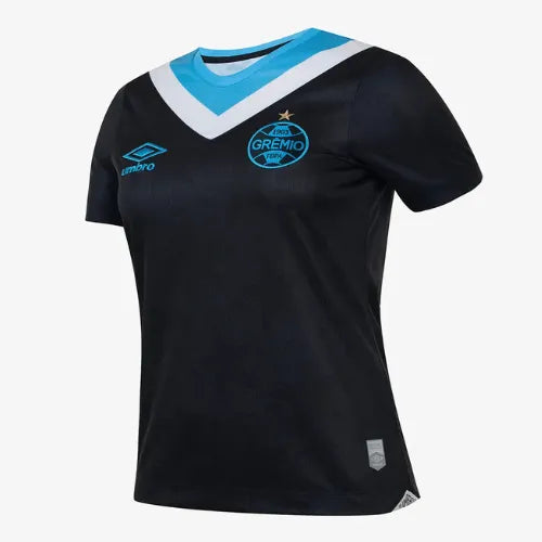 Camisa Grêmio Feminina Third 24/25 - Preta