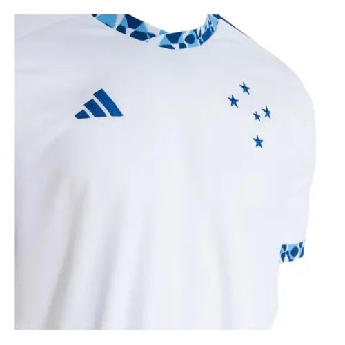 Camisa Cruzeiro Away 24/25 - Branca - C/ Patrocínio