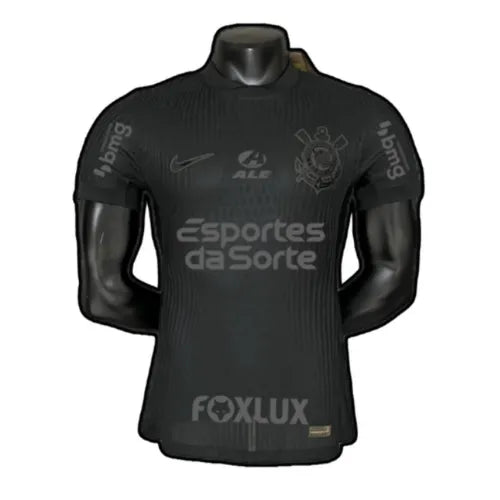 Camisa Corinthians Away 24/25 Jogador - Preta